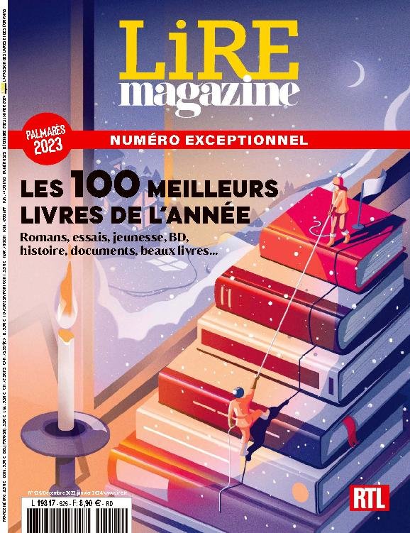 Image Les 100 livres de l'année 2023 du magazine littéraire Lire