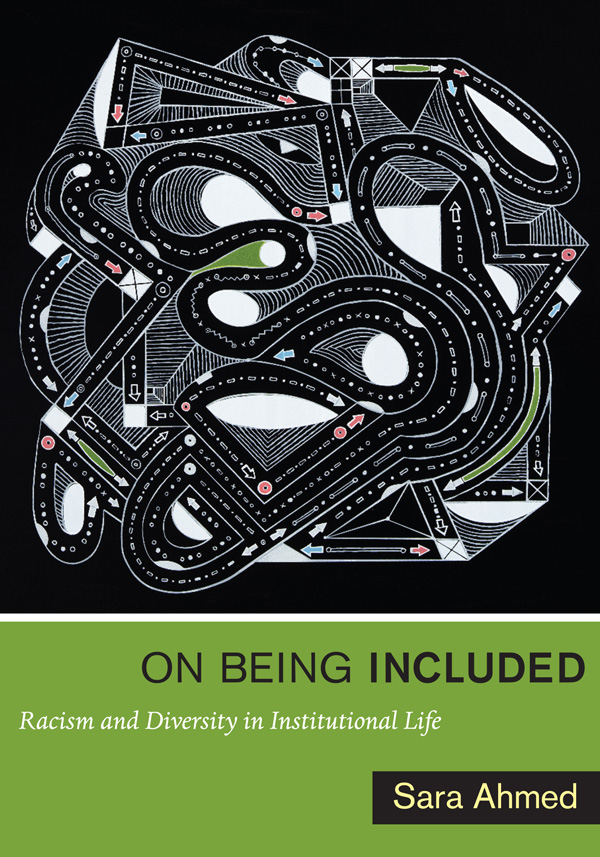 Image On being included : racism and diversity in institutional life