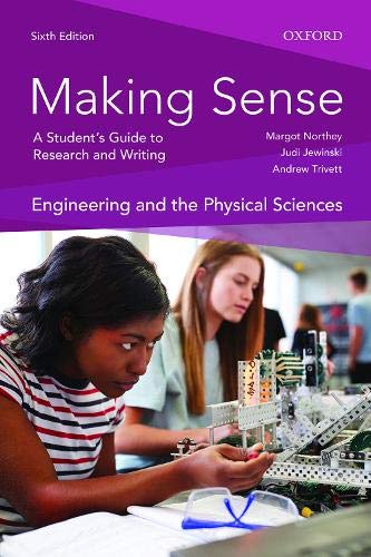 Image Making sense. A student's guide to research and writing : engineering and the physical sciences, Sixth edition