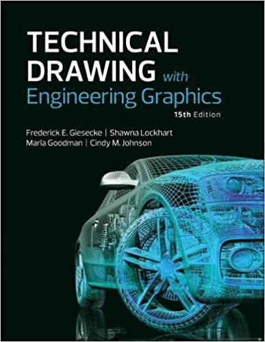 Image Technical drawing with engineering graphics