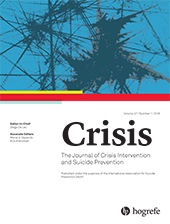 Image Crisis - The Journal of Crisis Intervention and Suicide Prevention