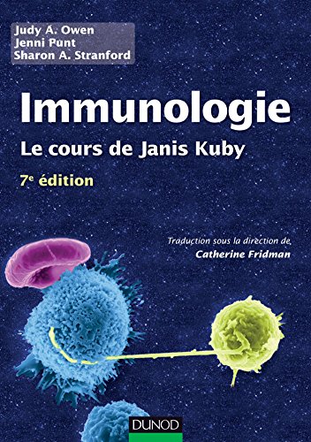 Image Immunologie : le cours de Janis Kuby, 7e édition