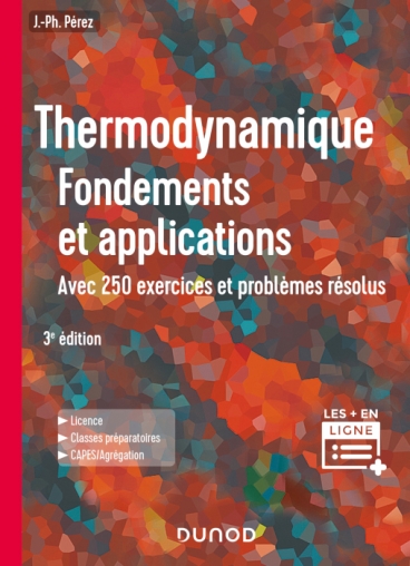 Image Thermodynamique : fondements et applications : avec 250 exercices et problèmes résolus