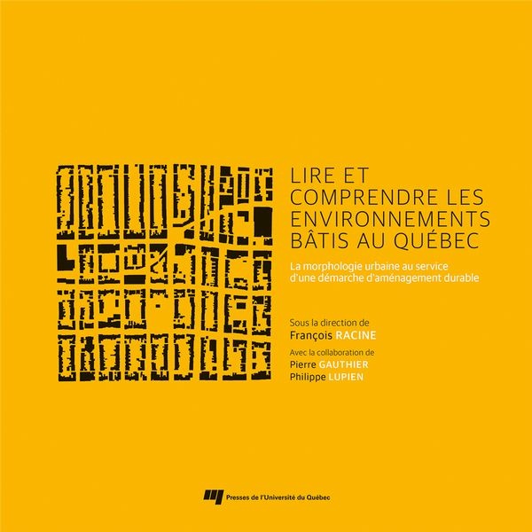 Image Lire et comprendre les environnements bâtis au Québec : la morphologie urbaine au service d'une démarche d'aménagement durable