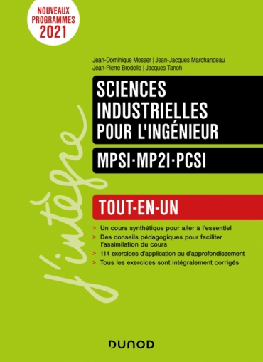 Image Sciences industrielles pour l'ingénieur : MPSI-MP2I-PCSI : tout-en-un