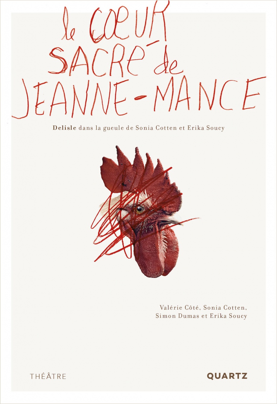 Image Le cœur sacré de Jeanne-Mance Delisle dans la gueule de Sonia Cotten et Erika Soucy