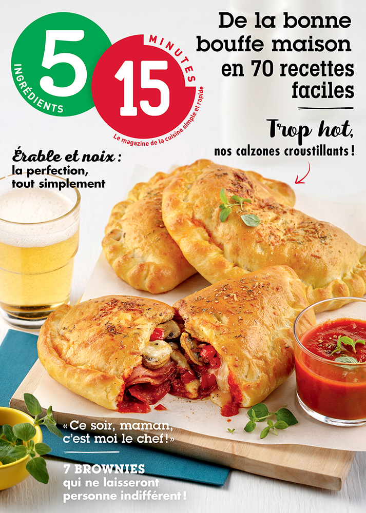 Image 5 ingrédients 15 minutes : le magazine de la cuisine simple et rapide