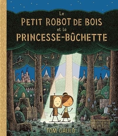 Image Le petit robot de bois et la princesse-bûchette