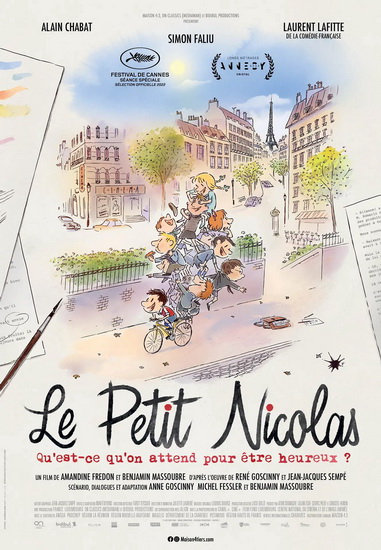 Image Le petit Nicolas : qu'est-ce qu'on attend pour etre heureux? = Little Nicholas : happy as can be