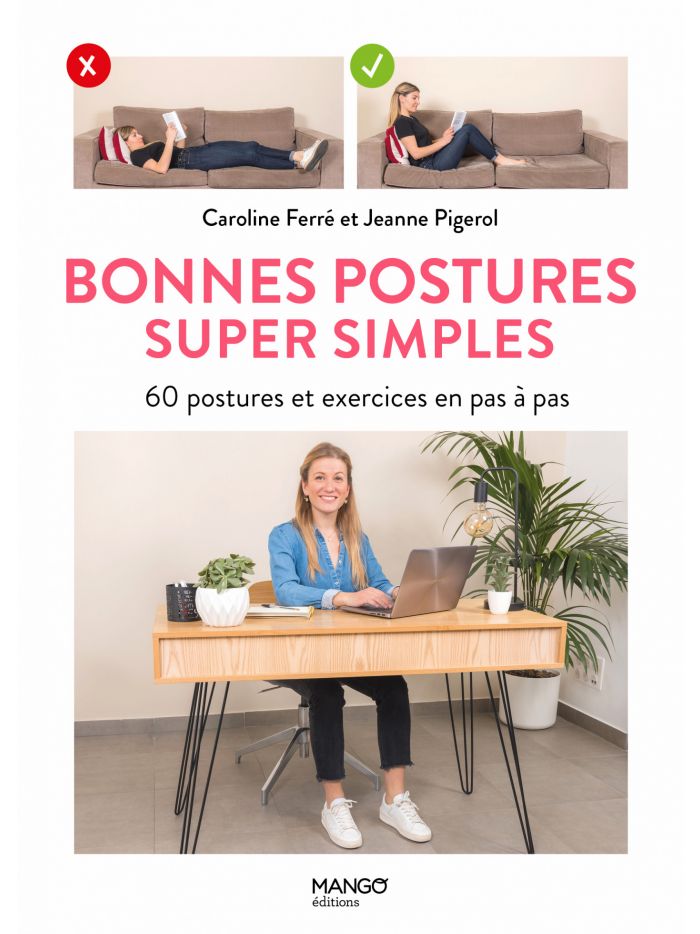 Image Bonnes postures super simples : 60 postures et exercices en pas à pas