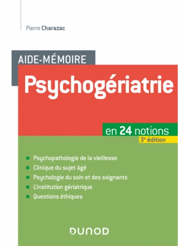 Image Aide-mémoire psychogériatrie, 3e édition revue et augmentée