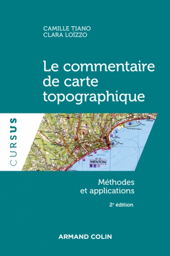 Image Le commentaire de carte topographique : méthodes et applications, 2e édition