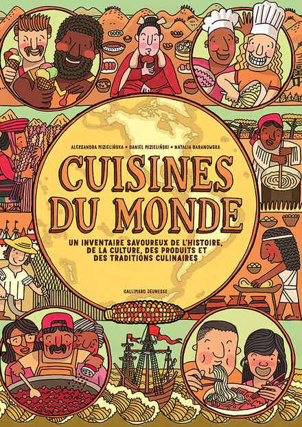 Image Cuisines du monde : un inventaire savoureux de l'histoire, de la culture, des produits et des traditions culinaires