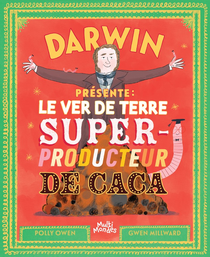 Image Darwin présente : le ver de terre, super-producteur de caca