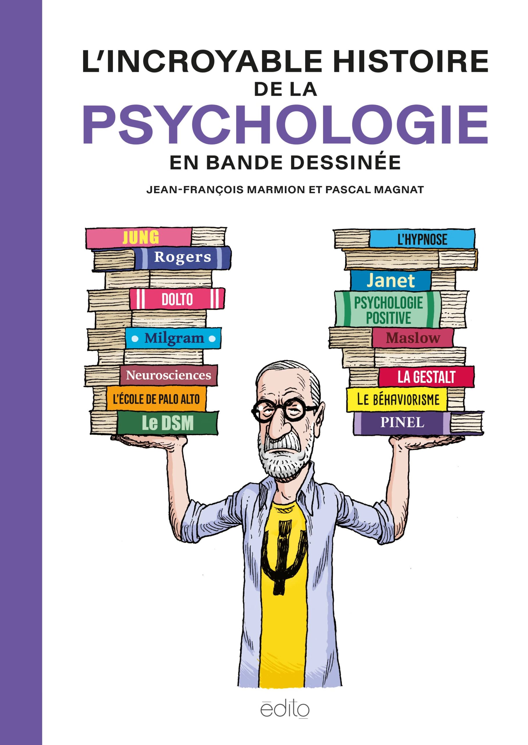 Image L'incroyable histoire de la psychologie en bande dessinée