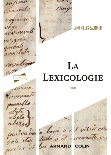 Image La lexicologie, 3e édition