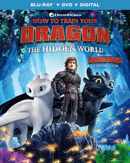 Image How to train your dragon. The hidden world = Dragons. Le monde caché