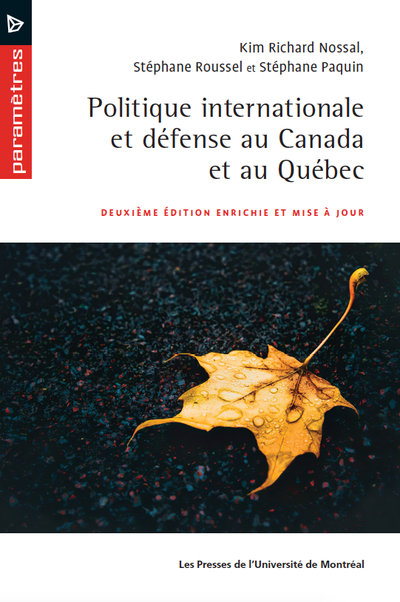 Image Politique internationale et défense au Canada et au Québec