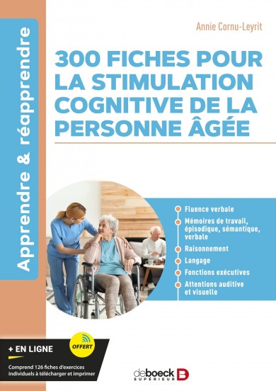 Image 300 fiches pour la stimulation cognitive de la personne âgée