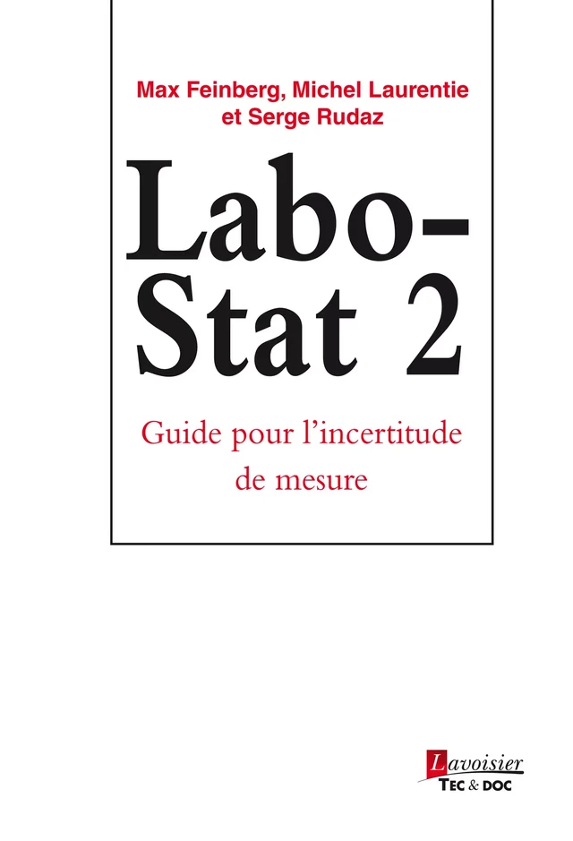 Image Labo-stat 2 : guide pour l'incertitude de mesure