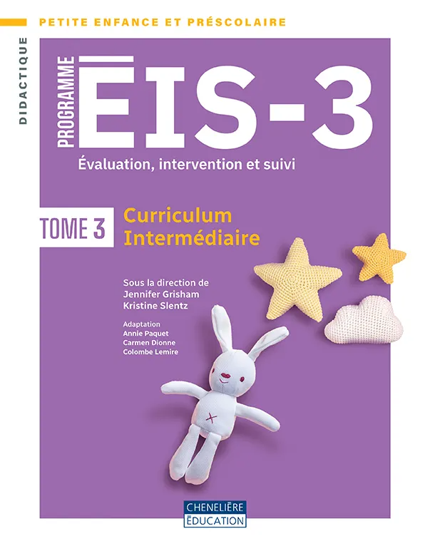 Image Programme ÉIS-3 : évaluation, intervention et suivi : Curriculum – intermédiaire , vol.3