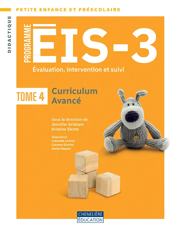 Image Programme ÉIS-3 : évaluation, intervention et suivi : Curriculum – Avancé, vol.4