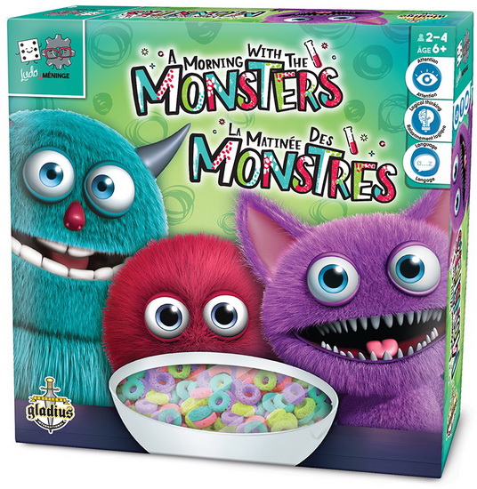 Image A morning with the monsters = La matinée des monstres.