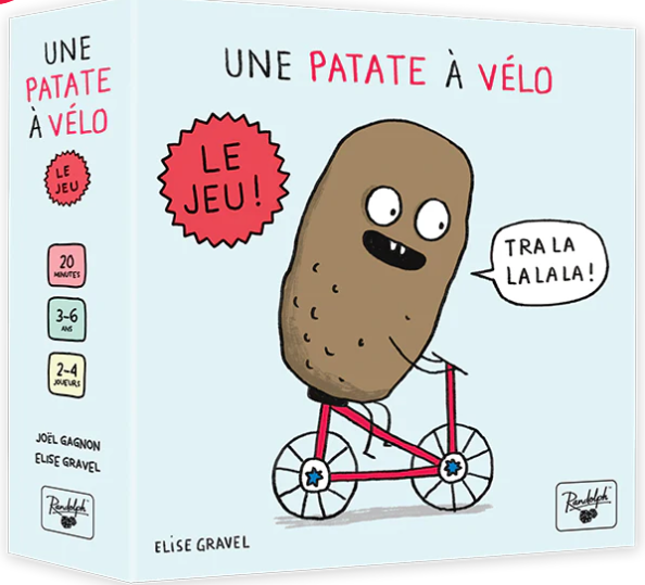 Image Une patate à vélo : le jeu