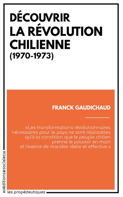 Image Découvrir la révolution chilienne, 1970-1973