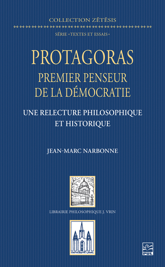 Image Protagoras : premier penseur de la démocratie : une relecture philosophique et historique