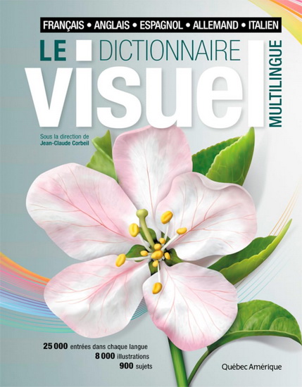 Image Le dictionnaire visuel multilingue : français, anglais, espagnol, allemand, italien