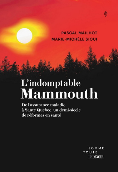 Image L'indomptable mammouth : de l'assurance maladie à Santé Québec : un demi-siècle de réformes en santé