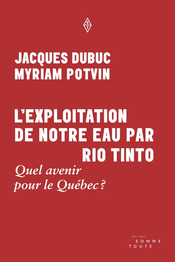Image L'exploitation de notre eau par Rio Tinto : quel avenir pour le Québec?