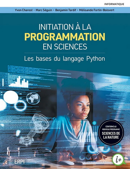 Image Initiation à la programmation en sciences : les bases du langage Python