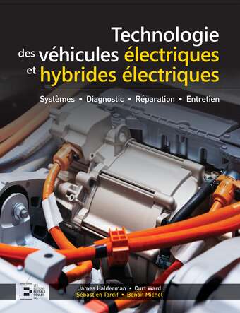 Image Technologie des véhicules électriques et hybrides électriques : systèmes, diagnostic, réparation, entretien
