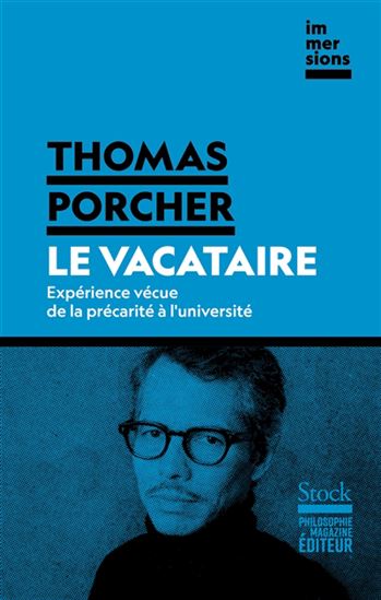 Image Le vacataire : expérience vécue de la précarité à l'université