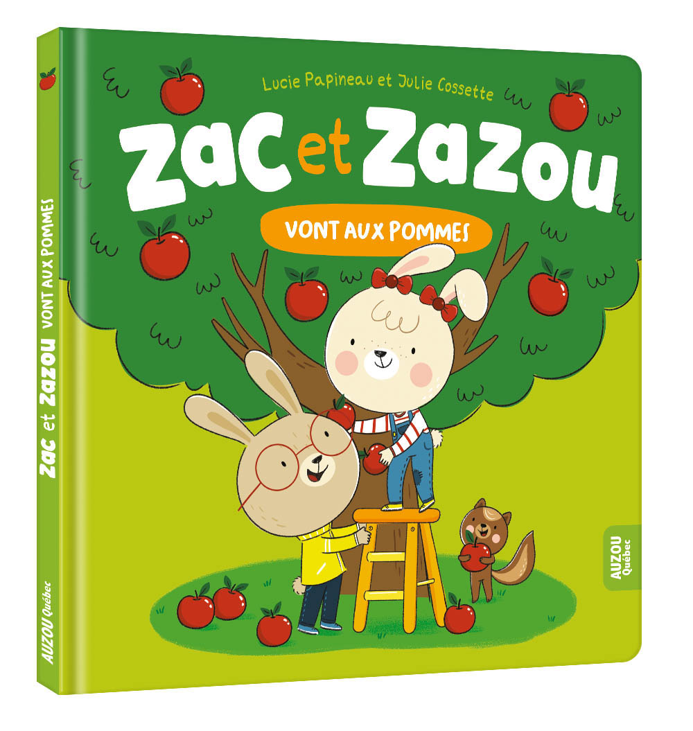Image Zac et Zazou vont aux pommes