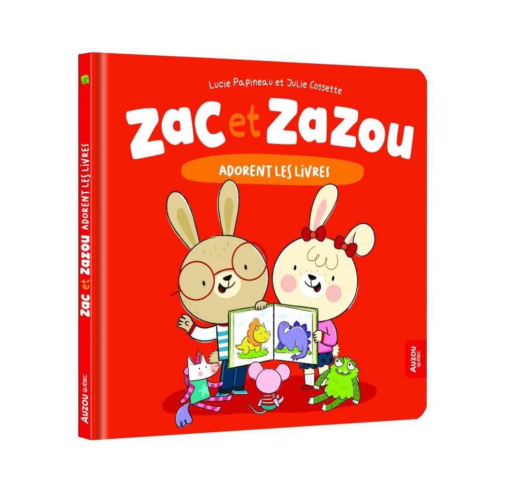 Image Zac et Zazou adorent les livres