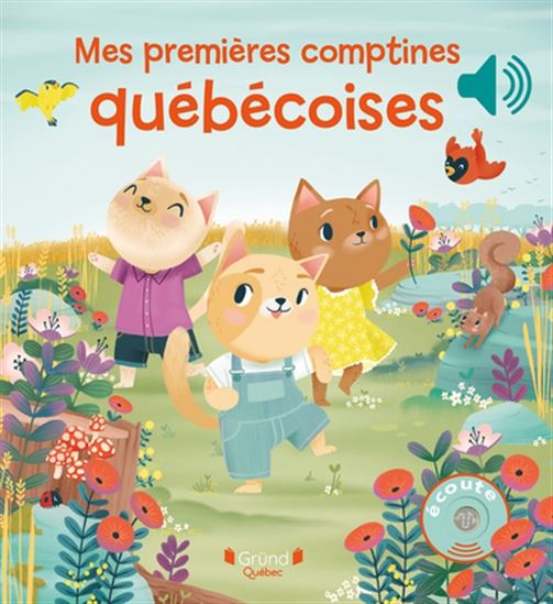 Image Mes premières comptines québécoises