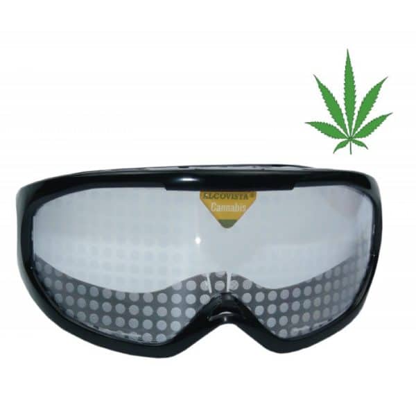 Image Lunettes simulant une consommation de cannabis et d’opiacés