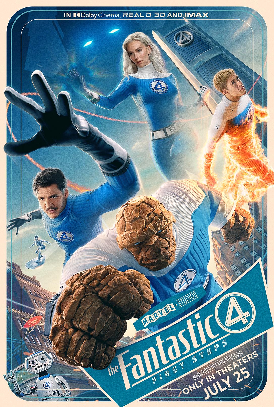Image The Fantastic 4 : first steps = Les Quatre Fantastiques : Premiers pas