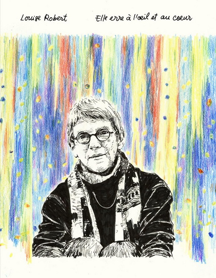 Image Louise Robert : Elle erre à l'oeil et au coeur