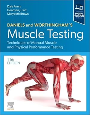 Image Daniels and Worthingham's muscle testing : techniques of manual muscle and physical performance testing, 11e édition