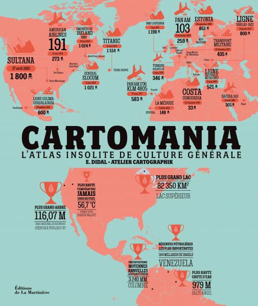 Image Cartomania : l'atlas insolite de culture générale