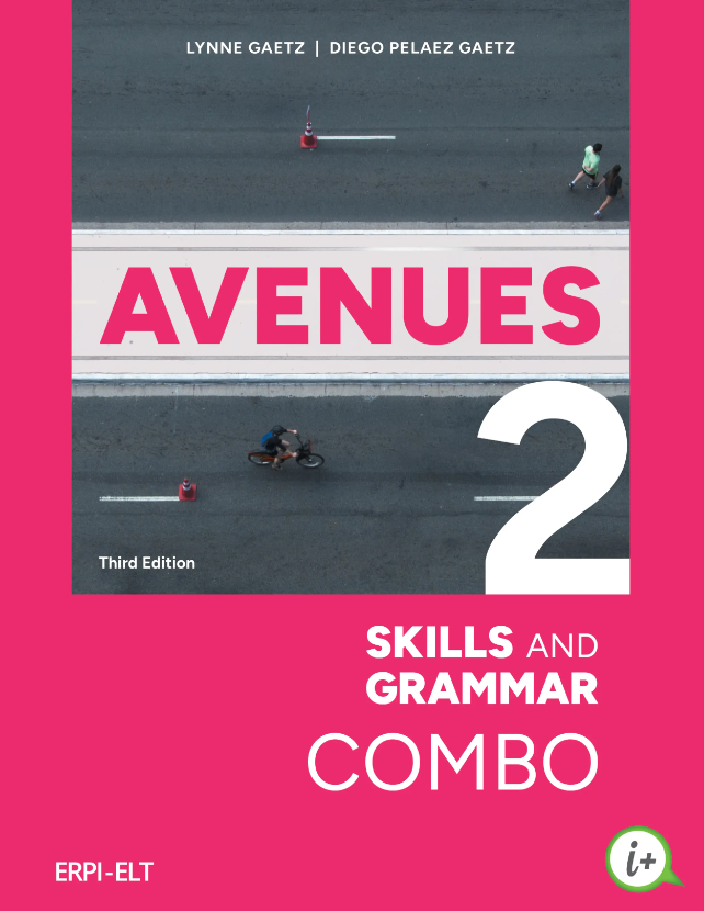 Image Avenues 2, Skills and grammar : combo