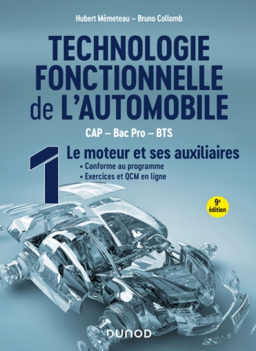 Image Technologie fonctionnelle de l'automobile, vol.1 : Le moteur et ses auxiliaires
