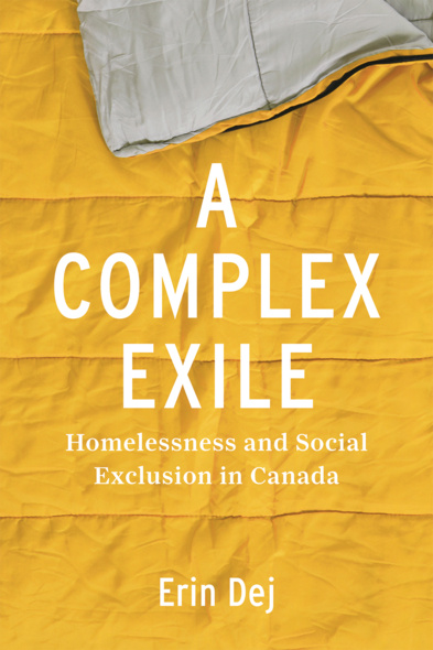 Image A complex exile : homelessness and social exclusion in Canada (livre électronique)