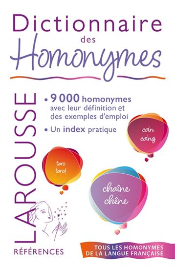 Image Dictionnaire des homonymes
