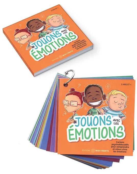 Image Jouons avec les émotions : cartons psychoéducatifs pour comprendre et mieux vivre les émotions