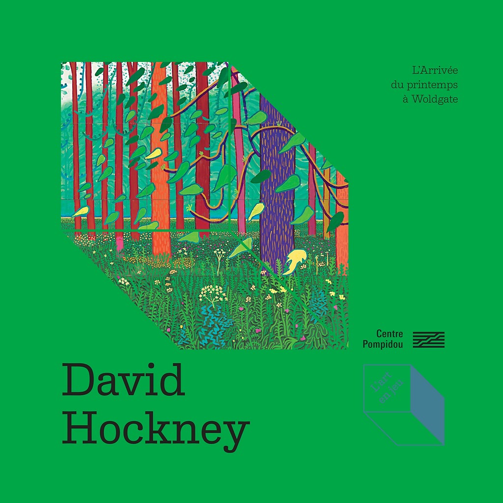 Image David Hockney : l'arrivée du printemps à Woldgate